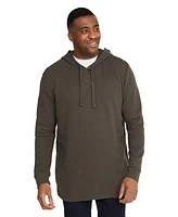 Johnny Bigg Men's Waffle Hooded Long Sleeve Top