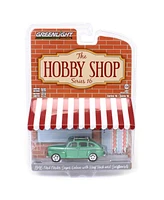 Greenlight Collectibles 1/64 1946 Ford Fordor Super Deluxe with Roof Rack & Surfboards, Hobby Shop 16 97160-a