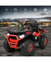 Hongge 12 V Kids Electric 4-Wheeler Atv Quad with MP3 and Led Lights