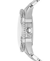 Folio Women's Three Hand Silver-tone Alloy Watch, 35mm - Silver