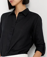 Lauren Ralph Linen Shirt, Regular & Petite