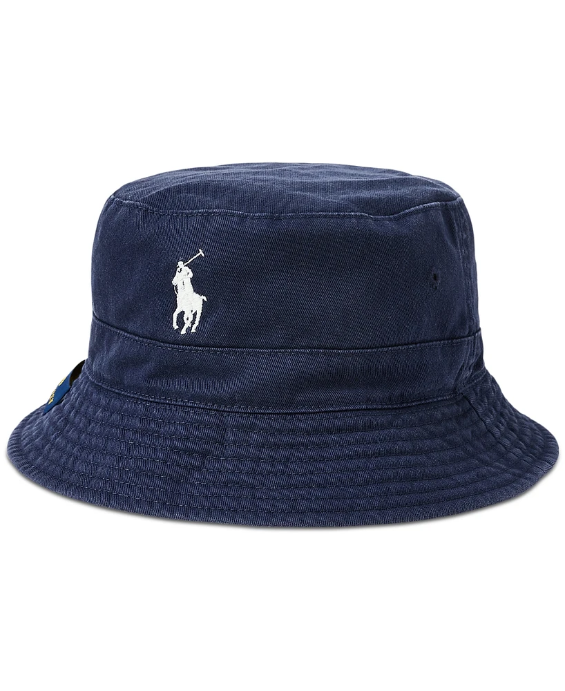 Polo Ralph Lauren Men's Reversible Cotton & Linen Bucket Hat