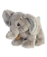 Aurora Medium Tuk Elephant Precious Moments Inspirational Plush Toy Gray 9.5"