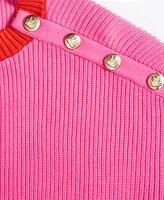 On 34th Women's Buttoned-Shoulder Sweater, Exclusively at Macy's