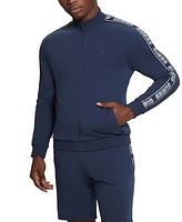 Guess Men's Arlo Zip-Front Track Jacket