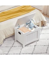 gaomon Storage Chest, Storage Trunk with Safety Hinge, Storage Bench, Wooden Storage Organizer, Shoe Bench