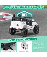 Hongge 12V 7Ah Licensed Toyota Fj Cruiser Electric Car with Remote Control-White