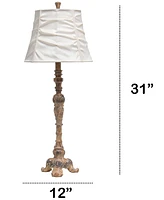 Lalia Home 31" Tall Classic Embellished Table Lamp