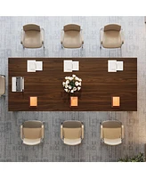 Tribesigns 6.6 ft Conference Table, 78.7" Large Office Meeting Table for 6-8 People, Modern Seminar Meeting Table Desk for Meeting Room, Home Office