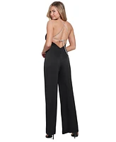 Guess Women's Kandi Crystal-Strap Sleeveless Jumpsuit