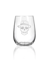 Rolf Glass Numbskulls Stemless Wine Tumbler 17oz