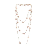 Sohi Women's Snowball Layered Necklace