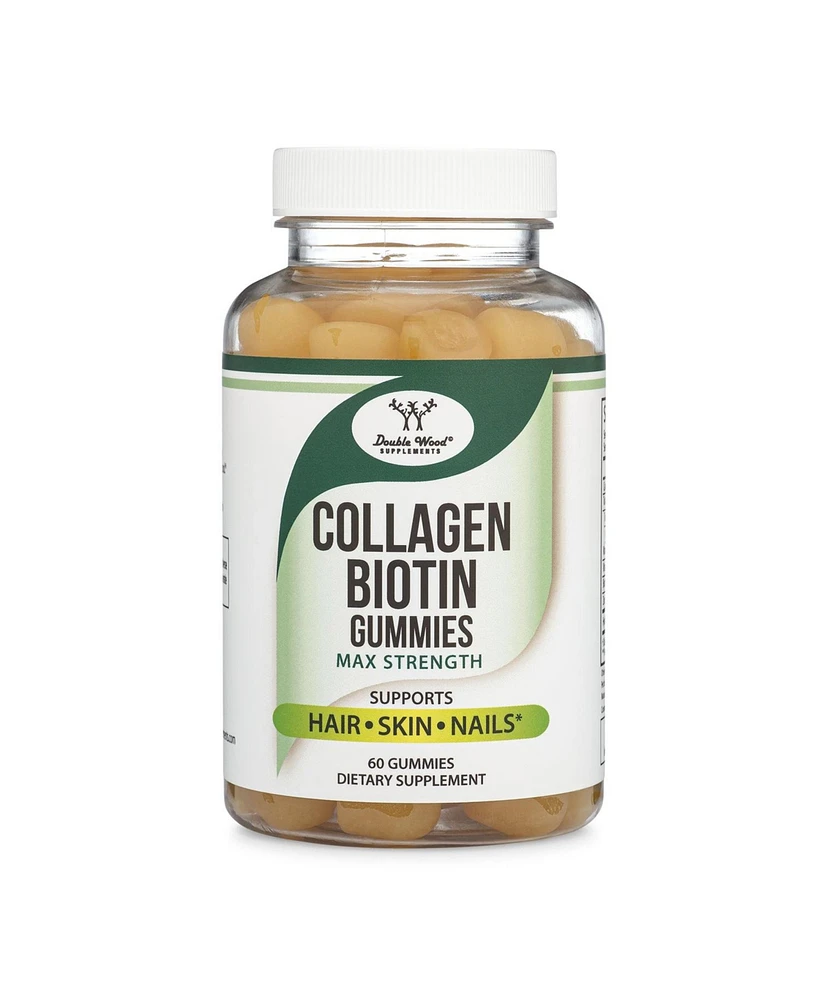 Double Wood Supplements Collagen Gummies