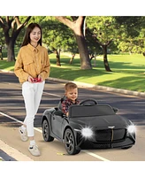 Hongge 12V Powered Car Kids Ride-on Racer Car Licensed Bentley Bacalar