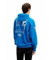 Desigual Men's Graffiti hoodie