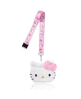 Hello Kitty Sanrio Coin Purse Id Holder Travel Lanyard