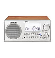 Sangean Wr-2WL Am/Fm Rbds Wooden Cabinet Digital Tuning Radi