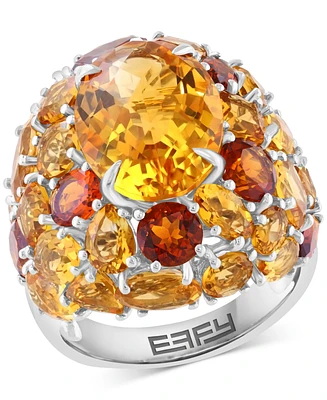 Effy Citrine (5-1/2 ct. t.w.) Oval Ring in Sterling Silver