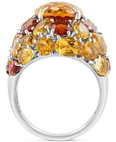 Effy Citrine (5-1/2 ct. t.w.) Oval Ring in Sterling Silver