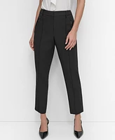 Dkny Women's Front-Seam Straight-Leg Pants