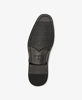 Karl Lagerfeld Paris Men's Double Buckle Monk Strap Wingtip Dress Shoes