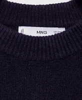 Mango Women's Round-Neck Knitted Sweater