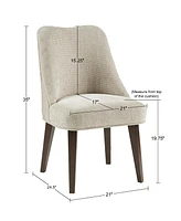 Martha Stewart Collection Holls Dining Chair, Set of 2