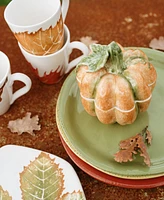 Vietri Autunno Maple Leaf Mug