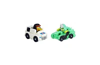 Transformers Autobird Jazz vs. Deceptihog Brawl Pig Angry Birds Telepods