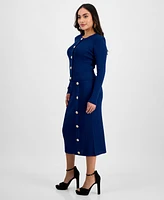 I.n.c. International Concepts Petite Match Set Button Skirt, Exclusively at Macy's