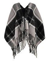 Radley London Fluffy Check Poncho