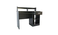 Slickblue Modern General Style Black E1 15MM Chipboard Computer Desk for Home Office Setup