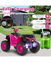 Hongge 24V Kids Ride-On Electric Atv with Wireless Connection for Toddlers 3-8 Years Old