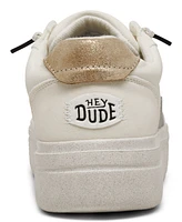 Hey Dude Women's Hudson Lift Metallic Casual Sneakers from Finish Line