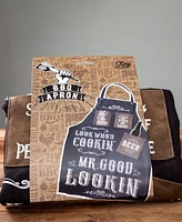 Boxer Gifts Mr. Good Lookin' Mens Bbq Grilling Apron