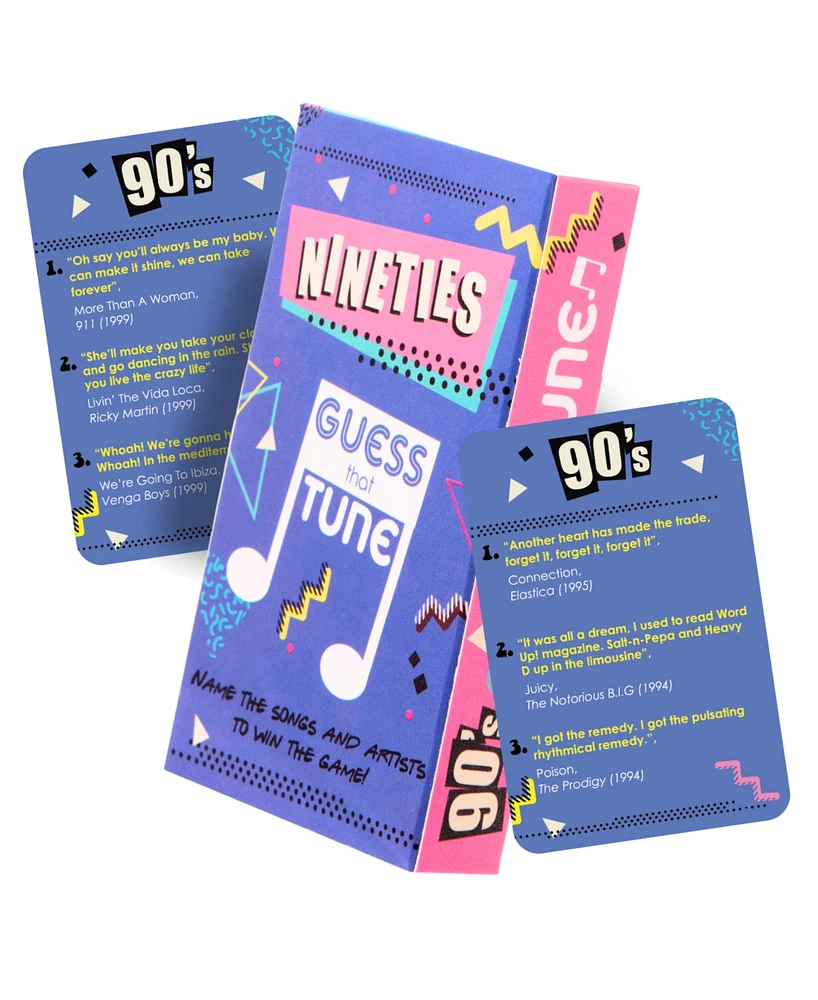 Boxer Gifts Nineties Guess That Tune Music Trivia Game