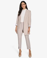 Calvin Klein Women's 3/4-Sleeve Open-Front Jacket