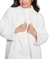 Guess Women's Vero Oversized Shawl-Collar Long-Sleeve Cardigan