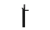 Slickblue Adjustable Multi-Function Barbell Stand and Squat Bench Press Trainer for Home Indoor Fitness