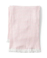 Lands' End Cotton Throw Blanket