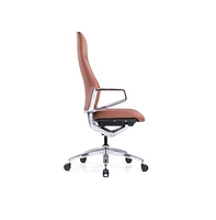 Decent Living Executive Premium Leather Office Chair with Full Height Back