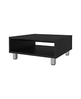 Fm Furniture Avondale Coffee Table in Melamine with Open Storage