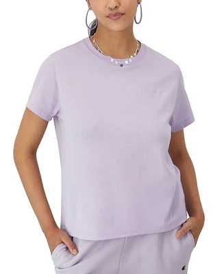 Champion: Women's The Classic Crewneck T-shirt