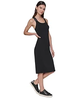 Karl Lagerfeld Paris Women's Sleeveless Midi Tank Dress