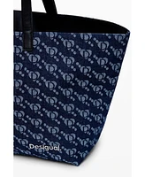 Desigual Women's logo shopper bag