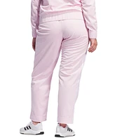 adidas Plus Y2K Glam Velour Wide-Leg Track Pants