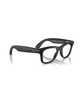 Ray-Ban Meta Wayfarer Unisex Photocromic Transition Ai Sunglasses, RW4006