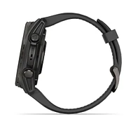 Garmin fenix 8 43mm, Amoled, Saphire, Carbon Gray Titanium, Blk/Pebble Gray Band