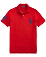 Polo Ralph Lauren Men's Big Pony Custom Slim Fit Mesh