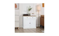 Slickblue Functional Kitchen Cabinet for Enhanced Storage and Organization, Ideal for Streamlined Kitchen Spaces